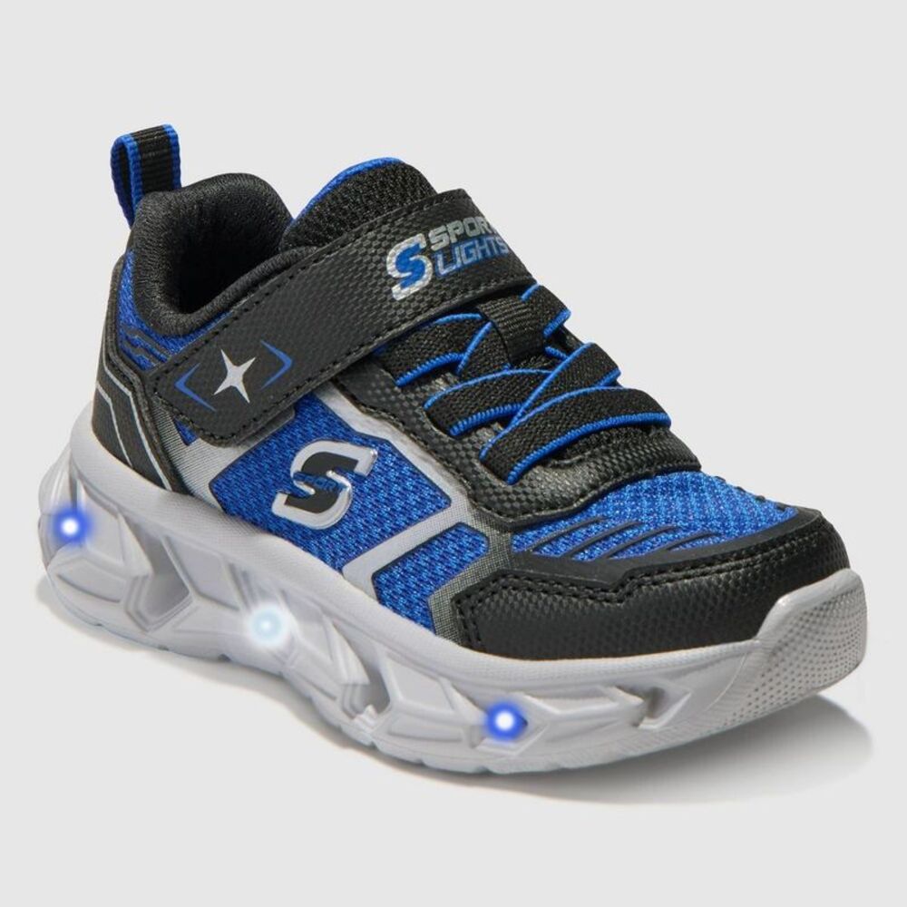 S Sport By Skechers Toddler Alek Light Up Sneakers - Blue 9T
